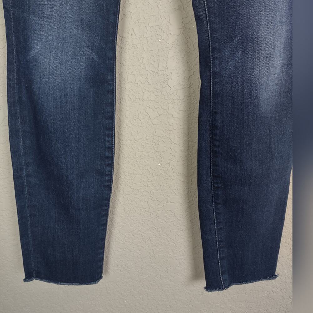 MOTHER High Waisted Looker Ankle Fray Jeans Tongue and Chic Size 26 - Picture 11 of 16